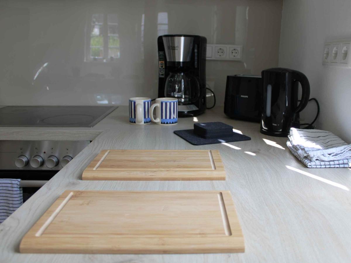 Ferienwohnung Am Kurpark エスローエ エクステリア 写真